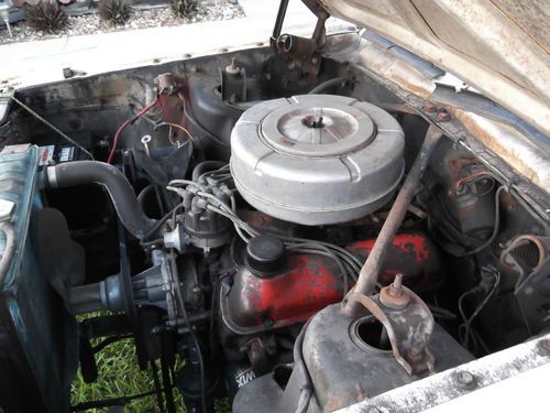 1964 Ford Fairlane 500 4.7L 4 dr White exterior Red interior, US $3,850.00, image 22