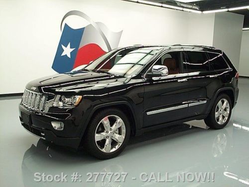 2012 jeep grand cherokee overland hemi lowered nav 22k texas direct auto