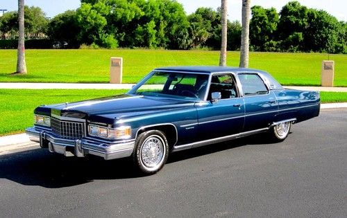 1976 cadillac fleetwood brougham talisman, only 18,000 miles, highly original