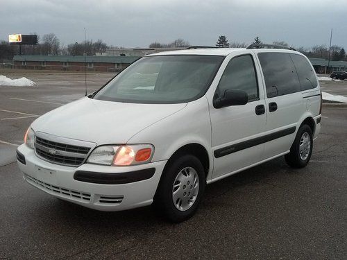 2004 chevrolet venture ls mini passenger van 4-door one owner gov't fleet 77,000