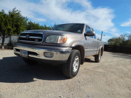 2001 toyota tundra limited extended cab pickup 4-door 4.7l leather