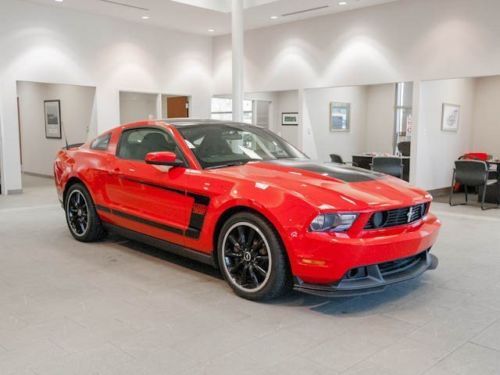 Boss 302 manual coupe 5.0l cd 6-speed manual transmission  (std) power steering