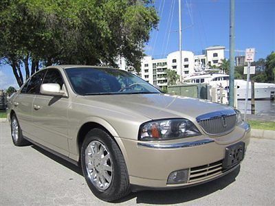 Lincoln ls with leather chrome wheels climate seats low miles