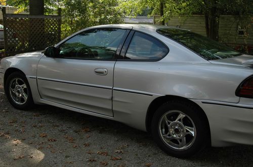 2005 pontiac grand am gt coupe 1 owner - 137000 miles - silver - clean