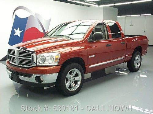 2008 dodge ram lone star quad 6-pass automatic 20&#039;s 67k texas direct auto