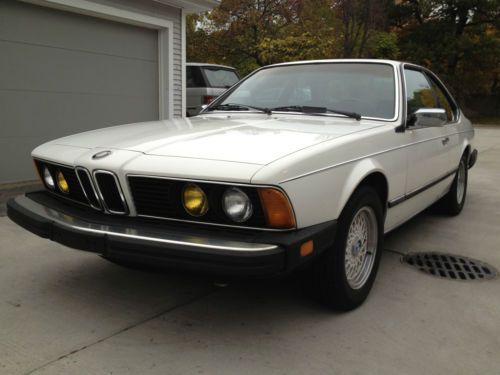 1983 bmw 633csi 5 speed california survivor all original estate 1 owner