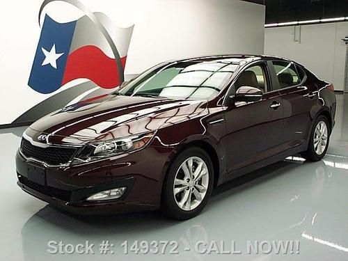 2013 kia optima ex gdi sedan auto leather alloys 13k mi texas direct auto