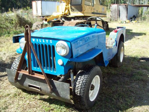 Willys jeep cj3b project
