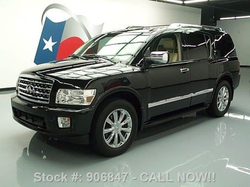 2008 infiniti qx56 sunroof nav dvd rear cam 20&#039;s 69k mi texas direct auto