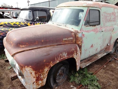 1954 ford f100 panel truck