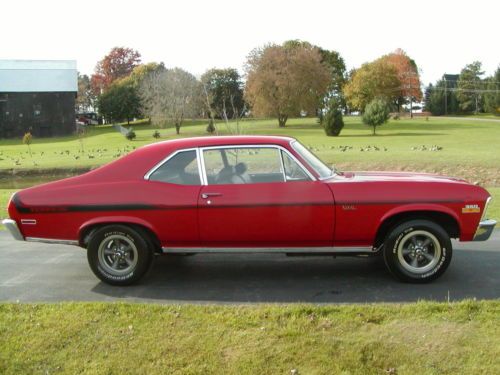 1972 nova ss yenko clone frame off restored