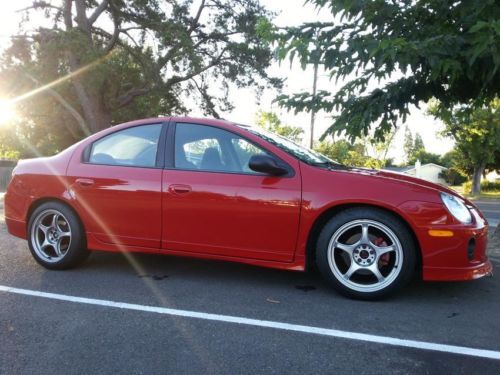 2005 flame red dodge neon srt-4 srt4 - 49,xxx miles!