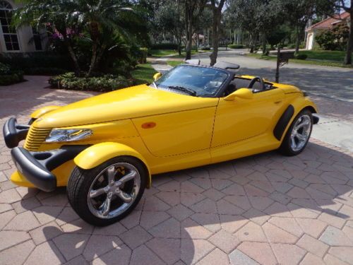 2002 chrysler prowler 2dr roadster convertable