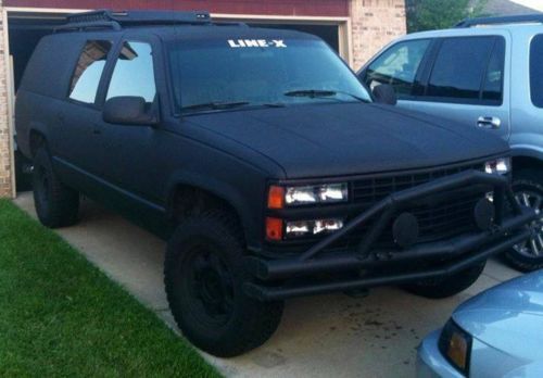 4x4, custom linex body, mud tires, electric windows seats