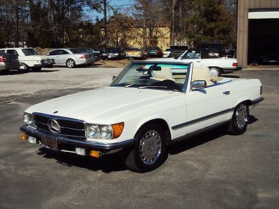 1984 mercedes 280sl euro - 107 chassis - runs/drives very good - no rust - clean