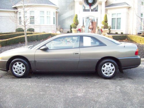 1995 chrysler sebring lx coupe 2-door 2.0l low miles 28,000 actual miles!