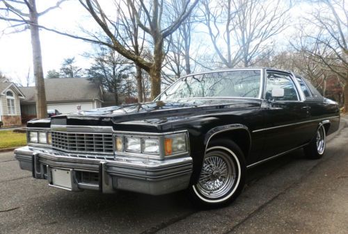 1977 cadillac coupe deville only 62,000 miles