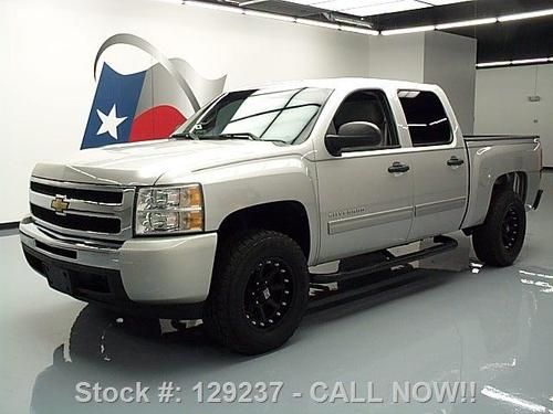 2010 chevy silverado lt crew 6-pass side steps 18's 31k texas direct auto