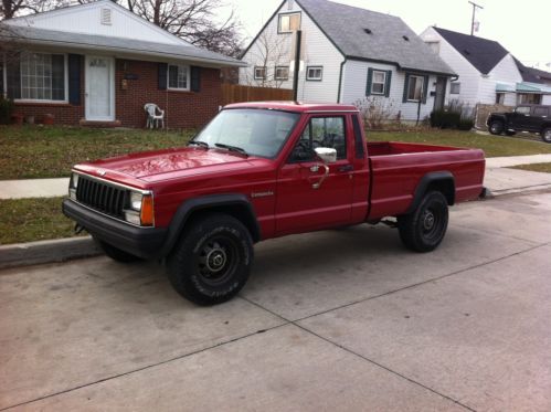 1987 jeep comanche standard cab pickup 2-door 4.0l