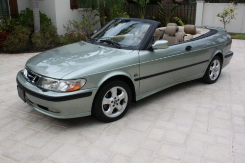 2001 saab 9-3 convertible ~ nice original florida car