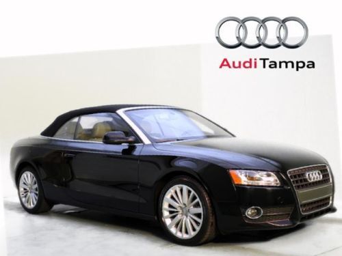 2011 audi a5 2dr cabriole low mileage 4-wheel abs