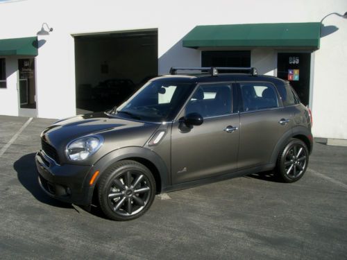 2011 mini cooper &#034;s&#034; countryman all4 with only 12k miles!