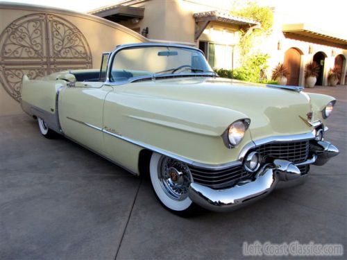 1954 cadillac eldorado convertible, apollo gold, beautiful example
