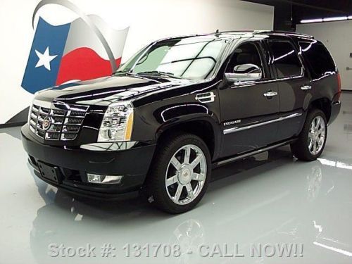 2011 cadillac escalade premium sunroof nav dvd 22&#039;s 14k texas direct auto