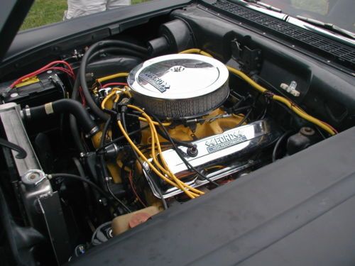 1958 Ford Fairlane 500  Police Interceptor,2dr Hot Rod Black Moon Disc Cruiser,, image 12