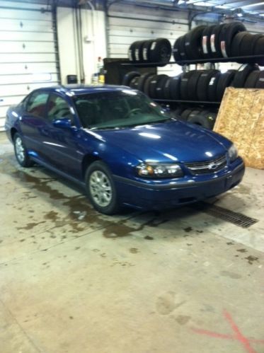 2003 chevrolet impala base sedan 4-door 3.4l