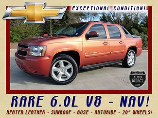 Rare 6.0l v8-navigation-backup cam-heated leather-20&#034; wheels-autoride-non smoker