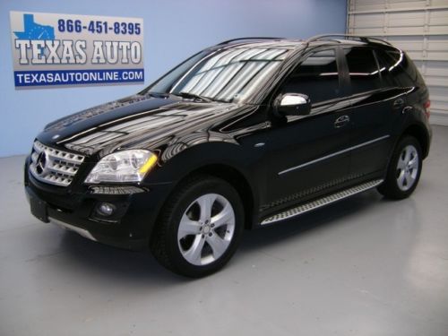 We finance!!!  2009 mercedes-benz ml320 bluetec 4matic diesel nav sat texas auto