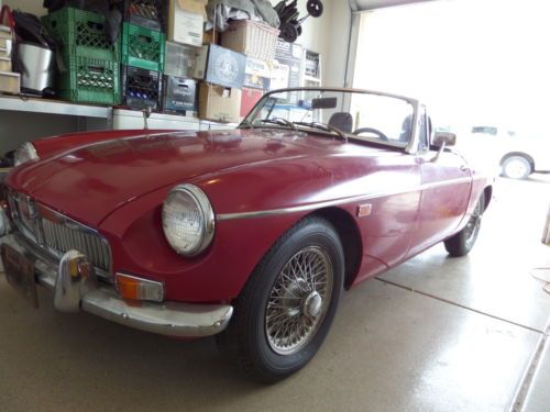 1969 mg mgb - run &amp; drive - rust free!! - completed car  &amp; cleared title
