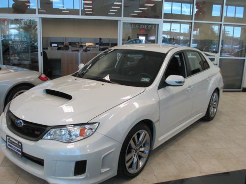 2012 subaru impreza wrx sti sedan 4-door 2.5l turbocharged manual shift