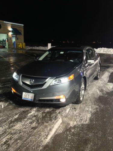 2010 acura tl with tech package and 18&#034; wheels/performance tires