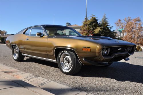 1971 plymouth gtx hemi custom - 426ci hemi ps pb ac loaded!