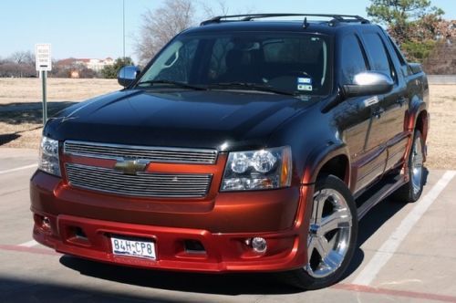 2008 chevrolet avalanche lt w/3lt custom leather navigation sunroof