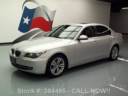 2010 bmw 528i sedan auto sunroof navigation xenons 62k texas direct auto