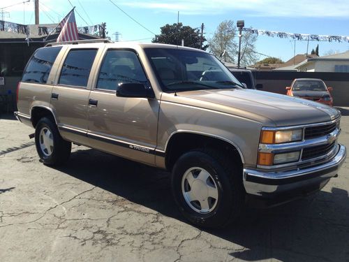 1999 chevrolet tahoe lt