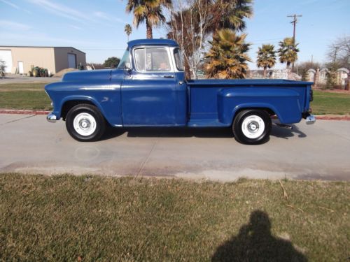 1956 chevy big window stepside pickup