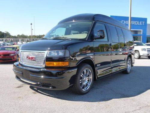 2013 gmc savana 1500 7 passenger majestic ssx hightop conversion van