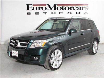 Sport jade green almond leather 12 black 20&#034; wheels 11 financing 4matic 4x4 glk