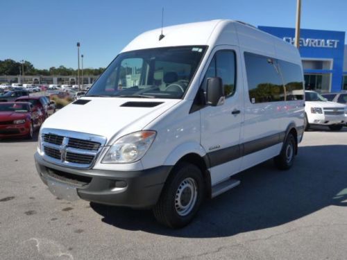 2008 dodge sprinter 2500 144&#034; raised rood 12 passenger diesel van