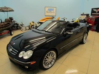 2008 mercedes clk 550 convertible loaded 15k miles navigation wheels tints mint