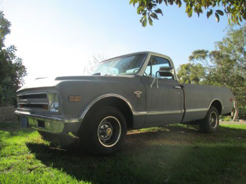 1968 chevrolet c10 fleetside auto v8 lwb california truck