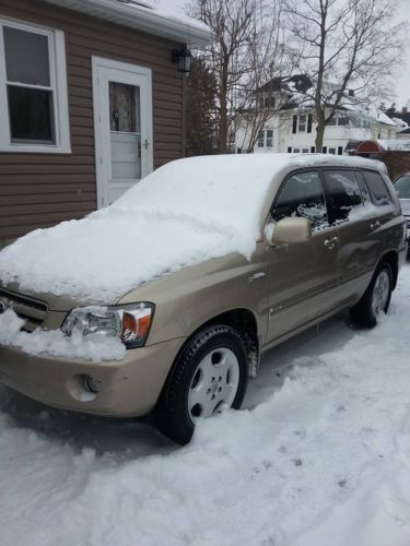 2006 toyota highlander limited 4wd