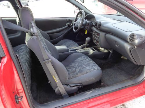 2003 PONTIAC SUNFIRE 2 DOOR RED, image 3