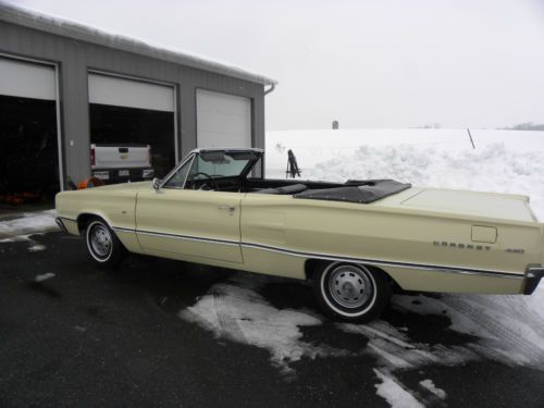 67 dodge coronet convertible