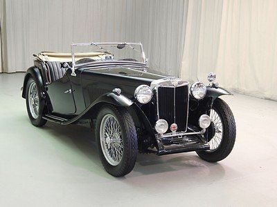 Rare 1949 mg tc exu export model - 1 of 493 - great looking british convertible