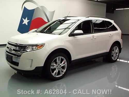 2012 ford edge sel heated leather rear cam 20&#039;s 27k mi texas direct auto